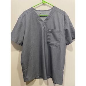 FIGS Zamora Jogger Scrub Pants Technical Colletion Top Womens Large Gray